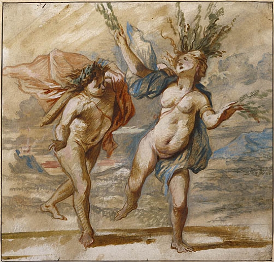 Apollo And Daphne by Johann Boeckhorst, c.1640